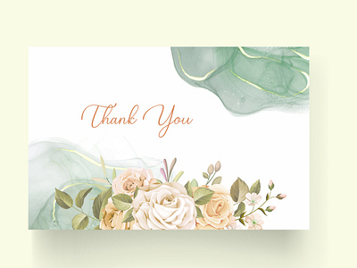 Thank you card