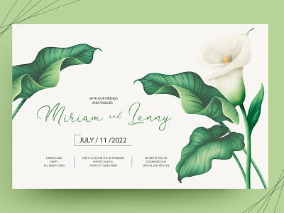 Invitationcard floraldesign graphic design illustration savethedatedesign thankyoucard tulipflowercarddesign