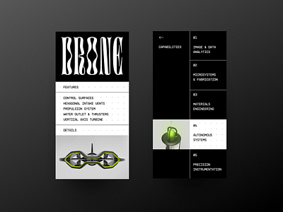 Draper — 2 of 3 device drone engineering experimental industrial design innovation interface machine minimal mobile monospace product design technology typography ui ux web design
