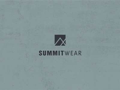 SummitWear camp climb fitness geometric hike icon linear logo logo design logodesign mountain nature nature logo outdoors peak pinnacle shape square summit triangle