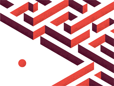 SEO Maze by Sara Sodano on Dribbble