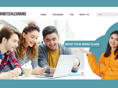 Ed-tech Website Landing Page