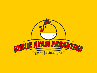 Bubur Ayam Parantina Logo branding illustration logo vector