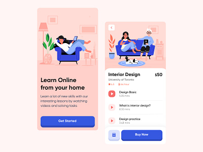 Online learning app