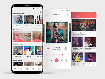 Music player app android android app design app app design ios design live music music music player music player ui ui ui design ux design