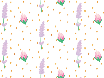 Rose Lavender Pattern