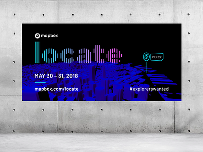 Billboard Concept for Locate 3d map billboard conference locate map mapbox unity