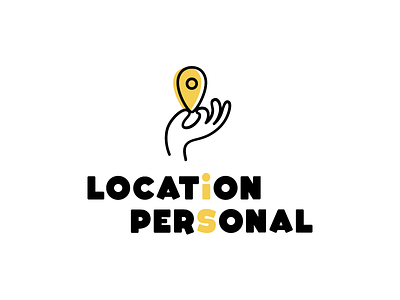Location is Personal design illustration lettering logo mapbox newsletter vector