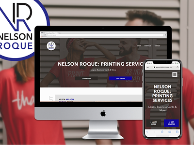 Nelson Roque - Graphic Design Portfolio branding graphic design mobile design mobile interfaces portfolio small business typography ui design web design