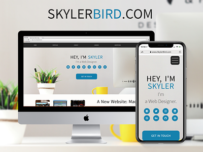Skyler Bird - Web Designer agency blog branding copy writing developer mobile design mobile interfaces small business typography ui ui design ux ux design web design web development website