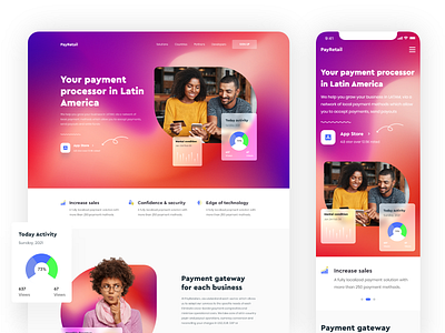 Fintech Landing page Exploration branding design digital banking finance financial homepage landing page online banking payment payments product redesign saas ui ux website