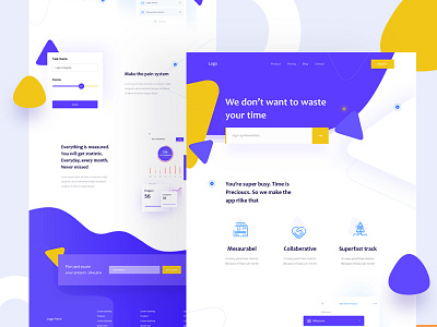 Project Management site by Ibrahim emran on Dribbble