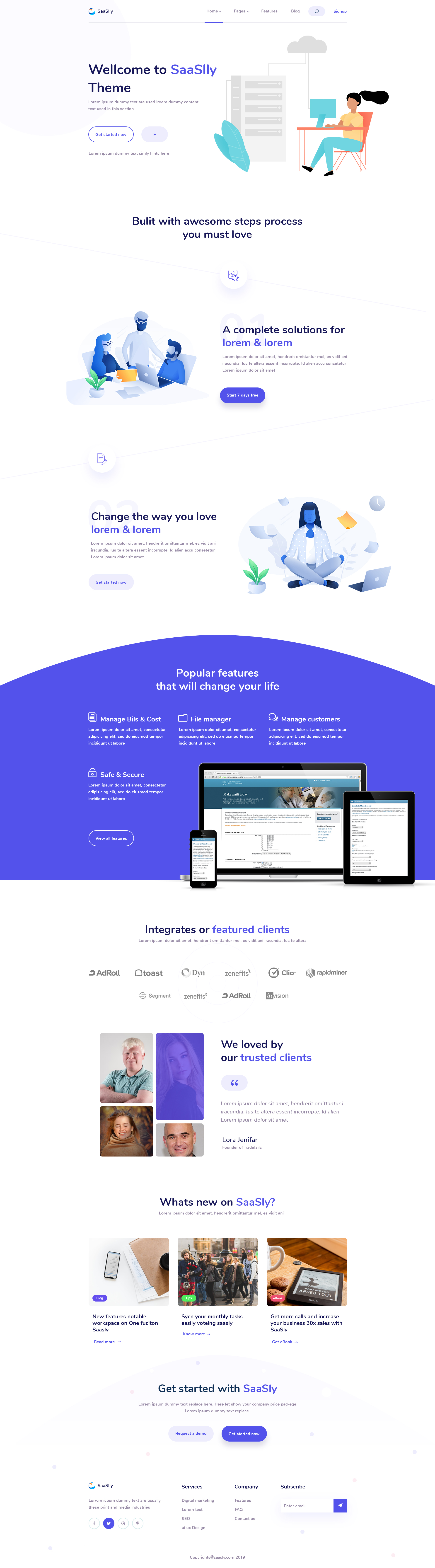 Dribbble - landing_page.jpg by Ibrahim emran