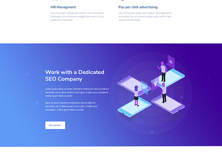 Landing page by Ibrahim emran on Dribbble