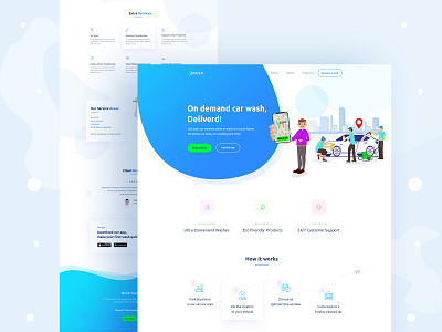 Creative Homepage Design for Qweex