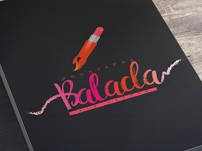Pronta pra Balada design logo