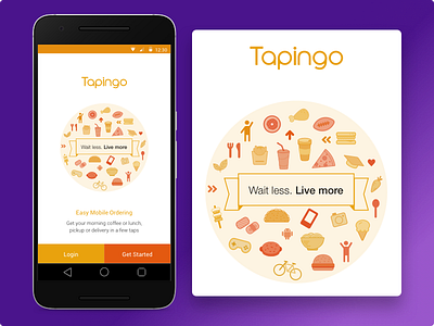 Tapingo app landing screen