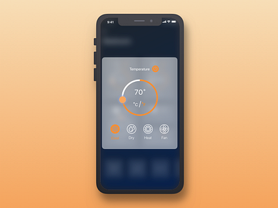 Smart Home App- Temperature