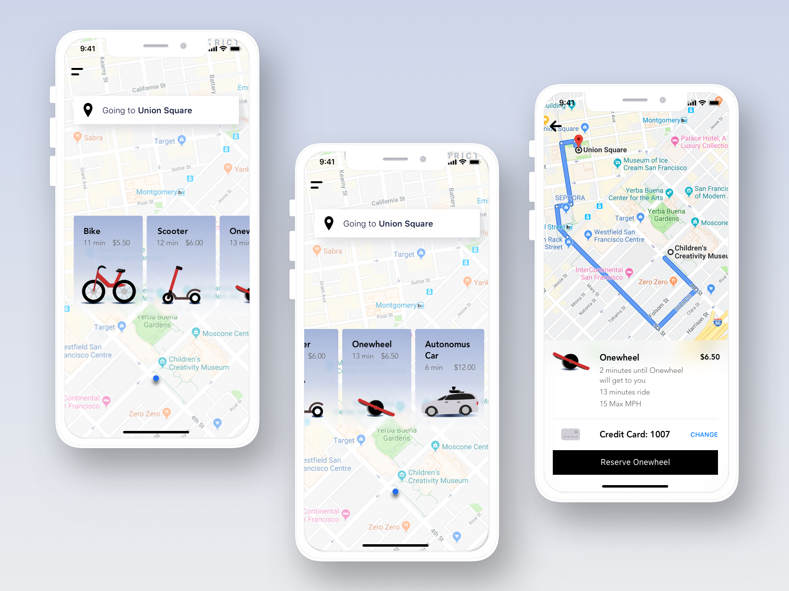 uber scooter app