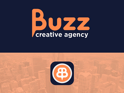 Buzz Creative Agency agency app appicon brand ci corporate creative icon logo