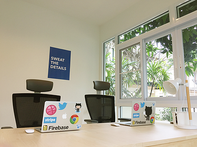 Famolus Office agency desk mac office studio table work space