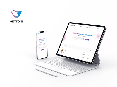 Web & mobile design | GETTONI app branding mobile ui ui ux