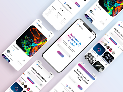 Mobile design | Marketplace GETTONI