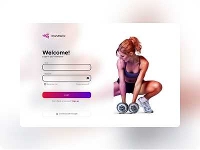 Fitness Sign in/Sign up