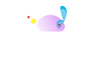 Lazy rabbit logo