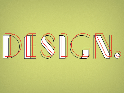 Design design graphic design green red type typography