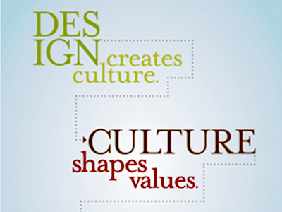 Design Creates Culture art color design graphic graphic design layout print print design quote type typographic design typographic treatment typography
