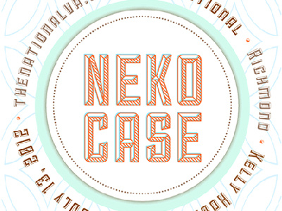 Neko Case art band design emblem graphic graphic design music neko neko case poster type typography