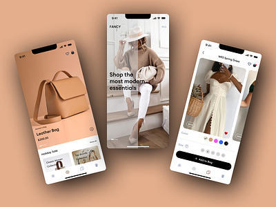 Cloths Shopping App Design