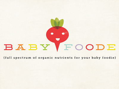 Baby FoodE Brand baby food logo organic