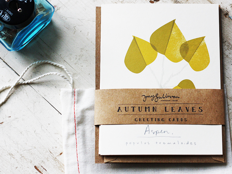 Aspen Greeting Card by Amy Sullivan on Dribbble