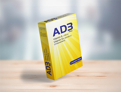 Pharma Packaging Box ad3 blister packaging branding label design packaging design pharma box design pharma prdouct product product design vitamin vitamin d3