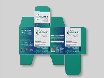 Supplement Label & Box Design