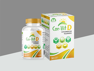 Vitamin D3 Packaging Design branding dietary supplement label design packaging design pharma label pharma visual aid product design visual aid vitamin d3 vitamin d3 product