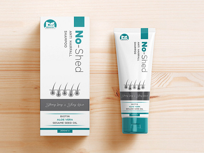 Biotin Tube Packaging Design