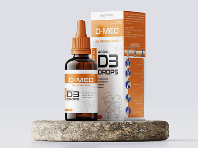 Vitamin D3 Drop Packaging