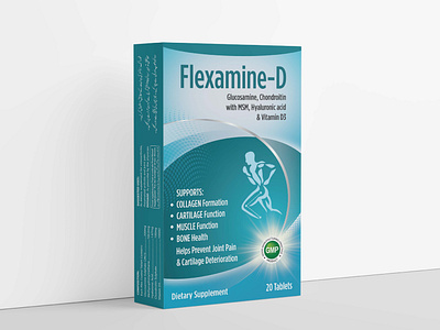 Pharma Box Design bone packaging branding calcium product chondrotin dietary supplement glucosamine msm packaging design pharma box pharma product visual aid