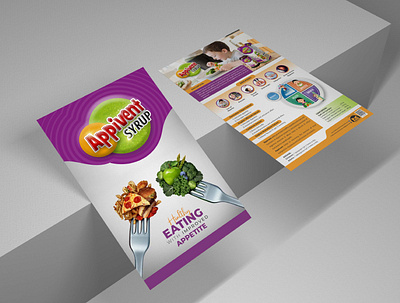 Pharma Visual Aid Design appetite syrup appetite visual aid branding dietary supplement literatures design packaging design pharma literature pharma visual aid visual aid design