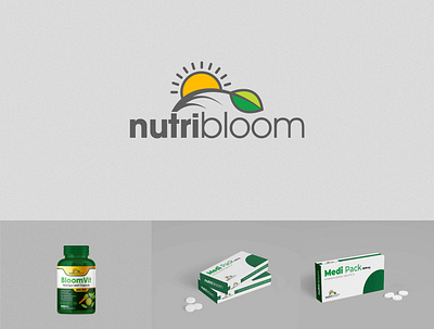 Pharma logo Design label design logo logo design logo types moringa leaf moringa leaf label moringa powder nutra logo nutraceutical logo pharma logo