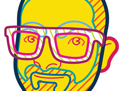 Selfie colors illustration illustrator portrait selfie vector wacom