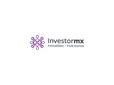 Investor Mx branding investing investor logotype