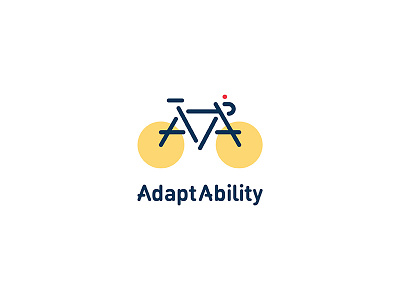 AdaptAbility bicycle branding brooklyn cycling logotype non profit organization