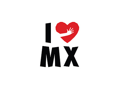 I Love Mexico branding heathquake logo love mexico sismo mexico