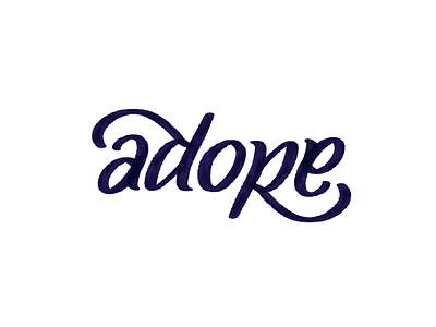 Adore ambigram adore ambigram brush lettering lettering procreate app