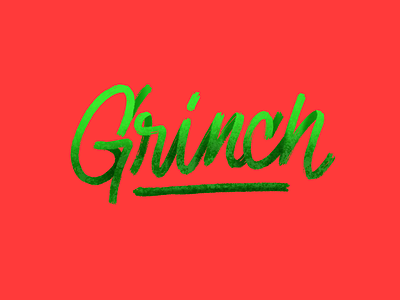 Grinch brushes christmas grinch holidays lettering procreate