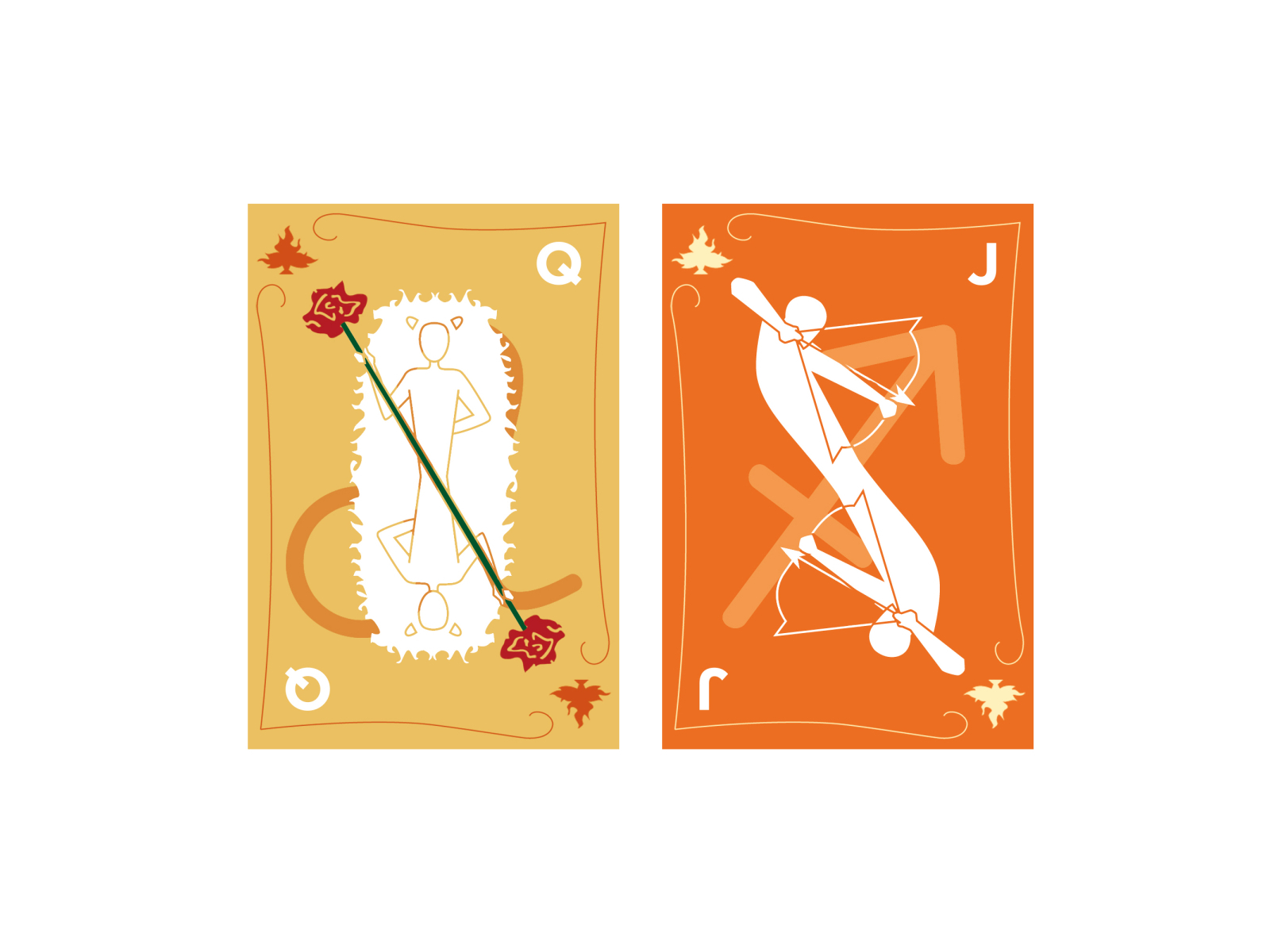 queen-and-jack-for-a-poker-card-deck-by-arina-on-dribbble